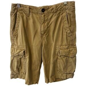 American Eagle Men's Cargo Shorts Y2K Longboard Style Lots of Pockets Size 28